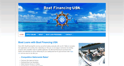 Desktop Screenshot of boatfinancingusa.com